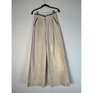 Sovere Women's Express Black Trim Zip Closure Wide Leg Pant Revolve Size XS